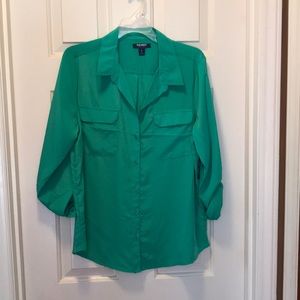 Old Navy button down blouse NWT